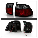 Honda Civic 96-98 4Dr LED Bakljus - Röda Röktonade Spyder Auto
