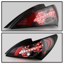 Hyundai Genesis 10-12 2Dr LED Bakljus - Svarta Spyder Auto