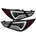 Hyundai Sonata 11-13 LED Bakljus - Ljuslist - Svarta Spyder Auto
