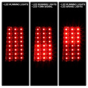 Jeep Grand Cherokee 05-06 LED Bakljus - Svarta Spyder Auto