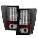 Jeep Grand Cherokee 07-10 LED Bakljus - Svarta Spyder Auto