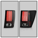 Jeep Grand Cherokee 07-10 LED Bakljus - Svarta Spyder Auto