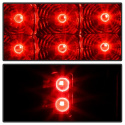 Jeep Grand Cherokee 07-10 LED Bakljus - Röktonade Spyder Auto