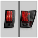 Jeep Grand Cherokee 07-10 LED Bakljus - Röktonade Spyder Auto
