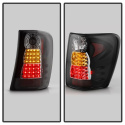Jeep Grand Cherokee 99-04 (LED Blinkers) LED Bakljus - Svarta Spyder Auto
