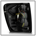 Jeep Grand Cherokee 99-04 LED Bakljus Version 2 - Röktonade Spyder Auto