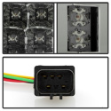 Jeep Grand Cherokee 99-04 LED Bakljus Version 2 - Röktonade Spyder Auto