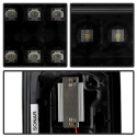 Jeep Wrangler 07-15 LED Bakljus - Svarta Röktonade Spyder Auto