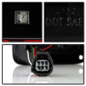 Jeep Wrangler 07-15 LED Bakljus - Svarta Röktonade Spyder Auto