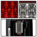 Jeep Wrangler 07-15 LED Bakljus - Röda Klara Spyder Auto