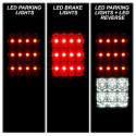 Jeep Wrangler 07-15 LED Bakljus - Röktonade Spyder Auto
