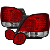 ALT-YD-LGS98-LED-RC Lexus GS 300 / 400 98-05 LED Bakljus - Röda Klara Spyder Auto (1)