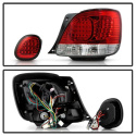 Lexus GS 300 / 400 98-05 LED Bakljus - Röda Klara Spyder Auto