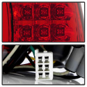Lexus GS 300 / 400 98-05 LED Bakljus - Röda Klara Spyder Auto