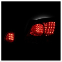 Lexus GS 300 / 400 98-05 LED Bakljus - Röda Klara Spyder Auto
