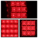 Lexus GS 300 / 400 98-05 LED Bakljus - Röda Klara Spyder Auto