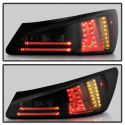 Lexus IS250 06-08 LED Bakljus - Svarta Röktonade Spyder Auto