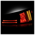 Lexus IS250 06-08 LED Bakljus - Svarta Röktonade Spyder Auto