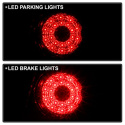 Lexus IS 300 01-03 LED Bakljus - Röda Klara Spyder Auto