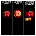 Land Rover Range Rover Sport 06-09 LED Bakljus - Svarta Spyder Auto