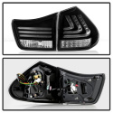 Lexus RX330 / RX350 04-09 LED Bakljus - Svarta Spyder Auto