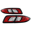 Mazda 6 03-08 4/5DR (Ej Kombi) LED Bakljus - Svarta Spyder Auto