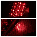 Mazda 6 03-08 4/5DR (Ej Kombi) LED Bakljus - Svarta Spyder Auto