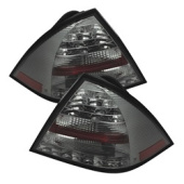ALT-YD-MBZC05-LED-SM Mercedes Benz W203 C-Class 05-07 4DR Sedan LED Bakljus - Röktonade Spyder Auto (1)