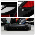 Mercedes Benz W204 C-Class 11-14 LED Bakljus (Passar LED-Modeller) - Svarta Spyder Auto