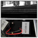 Mercedes Benz W204 C-Class 11-14 LED Bakljus (Passar LED-Modeller) - Svarta Spyder Auto