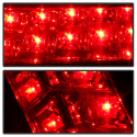 Mitsubishi Lancer / Evolution X 08-14 (Passar ej Sportback) LED Bakljus - Svarta Spyder Auto