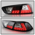 Mitsubishi Lancer / Evolution X 08-14 (Passar ej Sportback) LED Bakljus - Svarta Spyder Auto