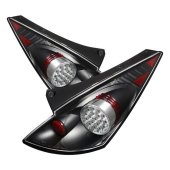 ALT-YD-N350Z02-LED-BK Nissan 350Z 03-05 LED Bakljus - Svarta Spyder Auto (1)