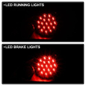 Nissan 350Z 03-05 LED Bakljus - Svarta Spyder Auto