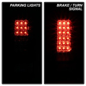 Nissan Titan 04-14 LED Bakljus - Svarta Spyder Auto