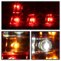 Porsche 997 05-08 LED Bakljus - Röda Klara Spyder Auto