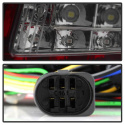 Porsche 997 05-08 LED Bakljus - Röda Röktonade Spyder Auto
