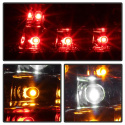 Porsche 997 05-08 LED Bakljus - Röda Röktonade Spyder Auto