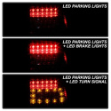 Porsche Cayenne 03-07 LED Bakljus - Svarta Spyder Auto