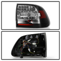 Porsche Cayenne 03-07 LED Bakljus - Svarta Spyder Auto