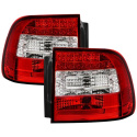 Porsche Cayenne 03-07 LED Bakljus - Röda Klara Spyder Auto