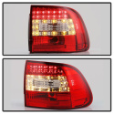 Porsche Cayenne 03-07 LED Bakljus - Röda Klara Spyder Auto