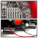 Porsche Cayenne 03-07 LED Bakljus - Röda Klara Spyder Auto