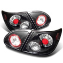 Toyota Corolla 03-08 LED Bakljus - Svarta Spyder Auto