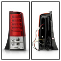 Scion XB 03-07 Version 2 LED Bakljus - Röda Klara Spyder Auto