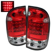 ALT-YD-TT01-LED-RC Toyota Tacoma 01-04 LED Bakljus - Röda Klara Spyder Auto (1)