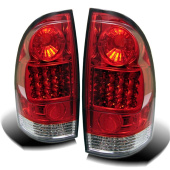 ALT-YD-TT05-LED-RC Toyota Tacoma 05-15 LED Bakljus - Röda Klara Spyder Auto (1)
