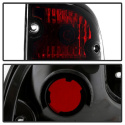 Toyota Tacoma 95-00 LED Bakljus - Röda Röktonade Spyder Auto