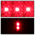 Toyota Tacoma 95-00 LED Bakljus - Röda Röktonade Spyder Auto