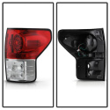 Toyota Tundra 07-13 LED Bakljus - Röda Klara Spyder Auto